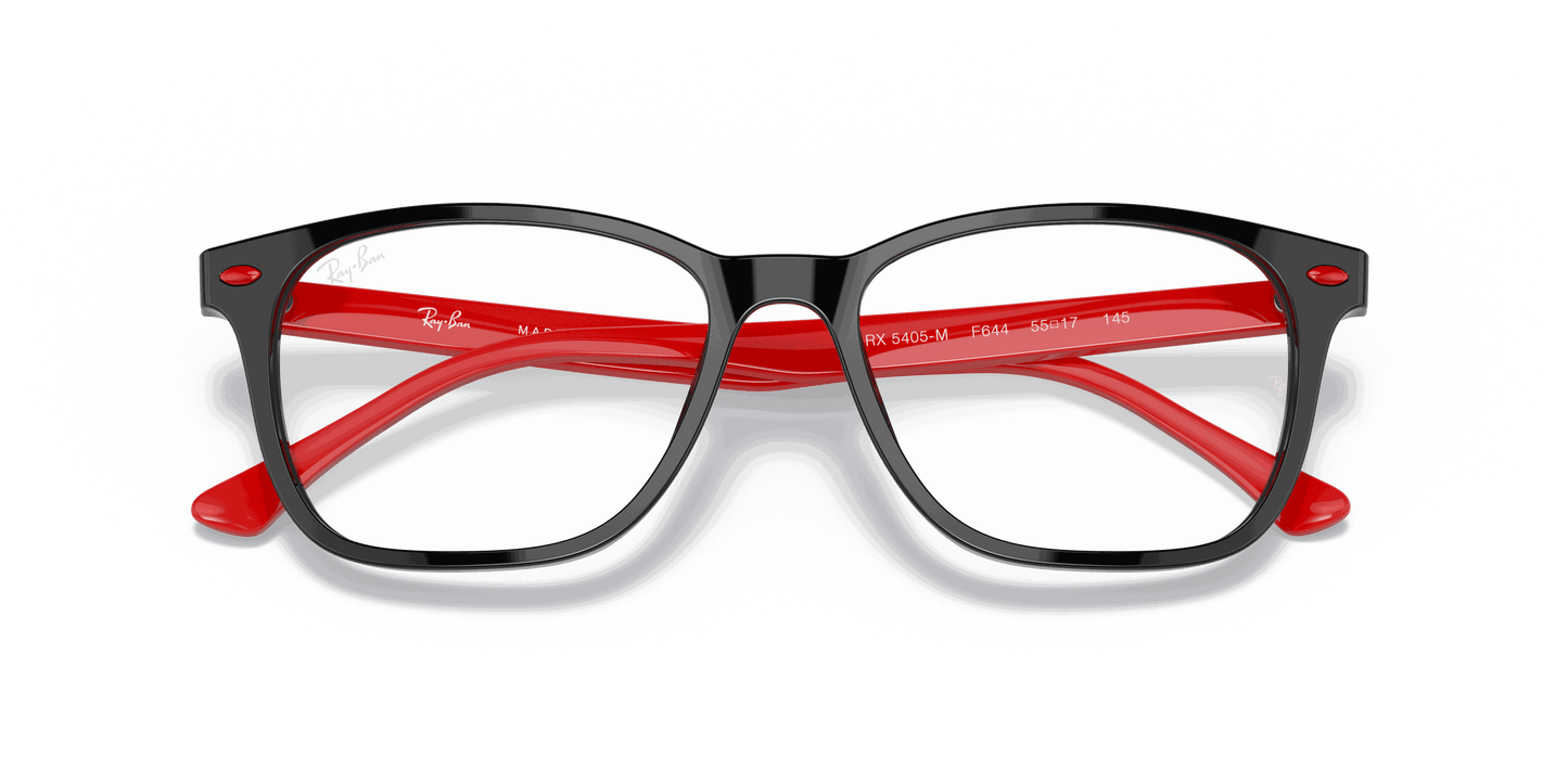 [Clear Lenses, Polished Black Frame]