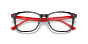 Clear Lenses, Polished Black Frame