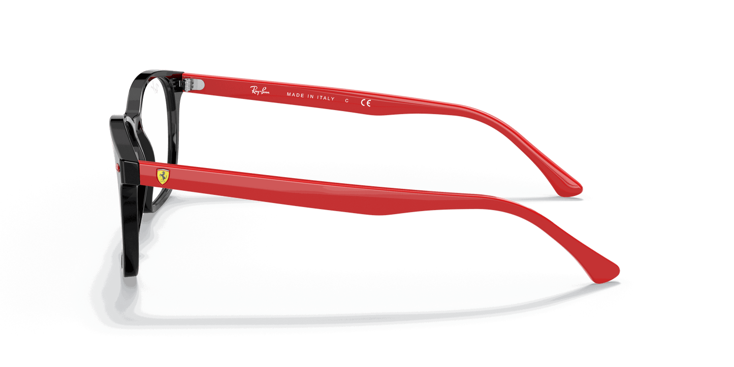 [Clear Lenses, Polished Black Frame]