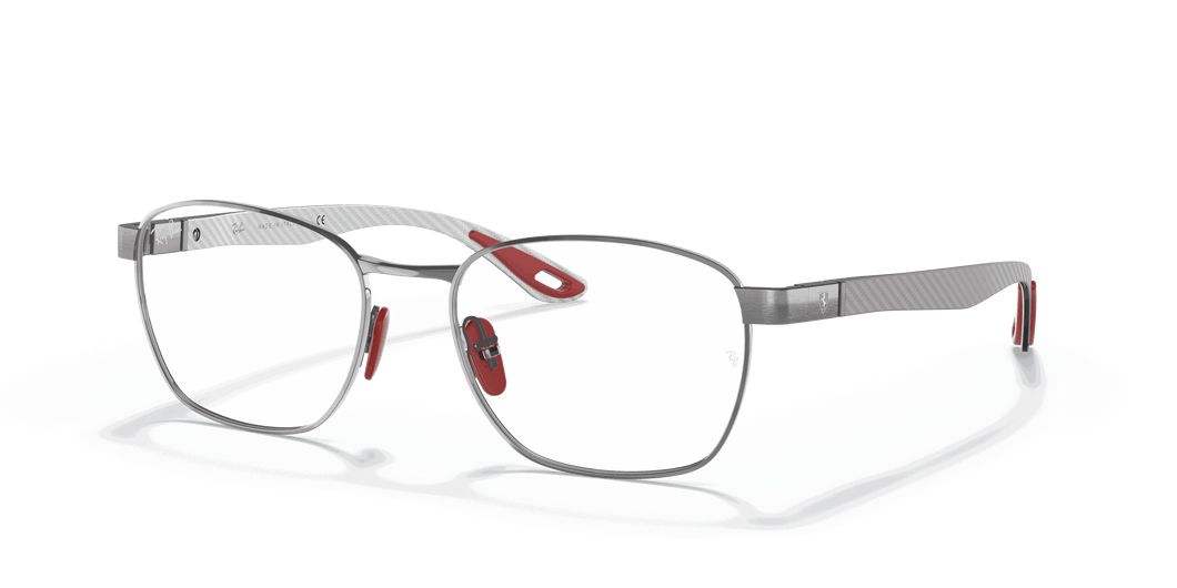 [Clear Lenses, Polished Gunmetal Frame]