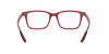 [Clear Lenses, Matte Red Frame]