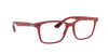 [Clear Lenses, Matte Red Frame]