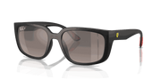 Grey Mirror Polar Lenses, Matte Black Frame