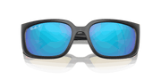 Green Mirror Blue Polar Lenses, Matte Black Frame