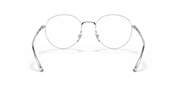 Clear Lenses, Polished Silver Frame