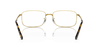 [Clear Lenses, Polished Gold Frame]