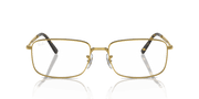 Clear Lenses, Polished Gold Frame