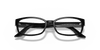 [Clear Lenses, Polished Black Frame]