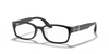 [Clear Lenses, Polished Black Frame]