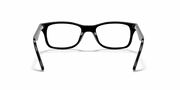 Clear Lenses, Polished Black Frame