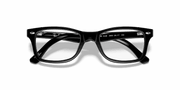 Clear Lenses, Polished Black Frame