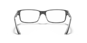 Clear Lenses, Polished Black On Transparent Frame