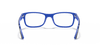 [Clear Lenses, Polished Black On Blue Frame]