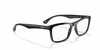 [Clear Lenses, Polished Black Frame]