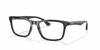 [Clear Lenses, Polished Black Frame]