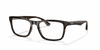 [Clear Lenses, Polished Dark Havana Frame]