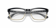 Clear Lenses, Polished Grey Horn Frame