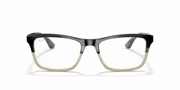 Clear Lenses, Polished Grey Horn Frame