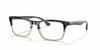 [Clear Lenses, Polished Grey Horn Frame]