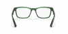 [Clear Lenses, Polished Havana On Transparent Green Frame]