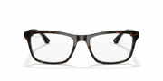 Clear Lenses, Polished Havana On Transparent Green Frame