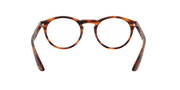 Clear Lenses, Polished Striped Havana Frame