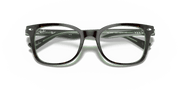 Clear Lenses, Polished Havana On Green Frame