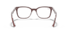 [Clear Lenses, Polished Bordeaux On Transparent Frame]