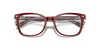 [Clear Lenses, Polished Bordeaux On Transparent Frame]