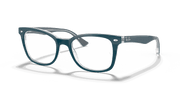 Clear Lenses, Polished Turquoise Frame