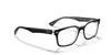 [Clear Lenses, Polished Black On Transparent Frame]