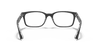 [Clear Lenses, Polished Black On Transparent Frame]