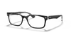 [Clear Lenses, Polished Black On Transparent Frame]