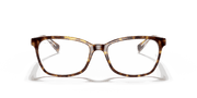 Clear Lenses, Polished Havana On Transparent Frame