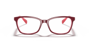 Clear Lenses, Polished Purple-Reddish Frame