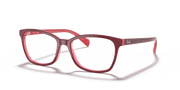 Clear Lenses, Polished Purple-Reddish Frame