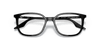 [Clear Lenses, Polished Black Frame]