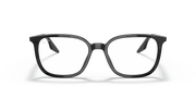 Clear Lenses, Polished Black Frame