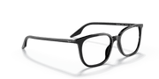 Clear Lenses, Polished Black Frame