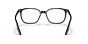 Clear Lenses, Polished Black Frame