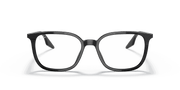 Clear Lenses, Polished Black Frame