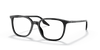 [Clear Lenses, Polished Black Frame]