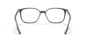 Clear Lenses, Polished Black On Transparent Frame