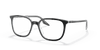 [Clear Lenses, Polished Black On Transparent Frame]