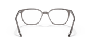 Clear Lenses, Polished Grey On Transparent Frame