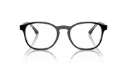 Clear Lenses, Polished Black On Transparent Frame