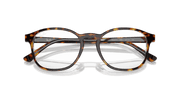 Clear Lenses, Polished Havana On Transparent Frame