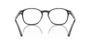 Clear Lenses, Polished Dark Grey On Transparent Frame