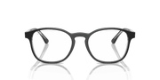 Clear Lenses, Polished Dark Grey On Transparent Frame