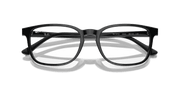 Clear Lenses, Polished Black Frame